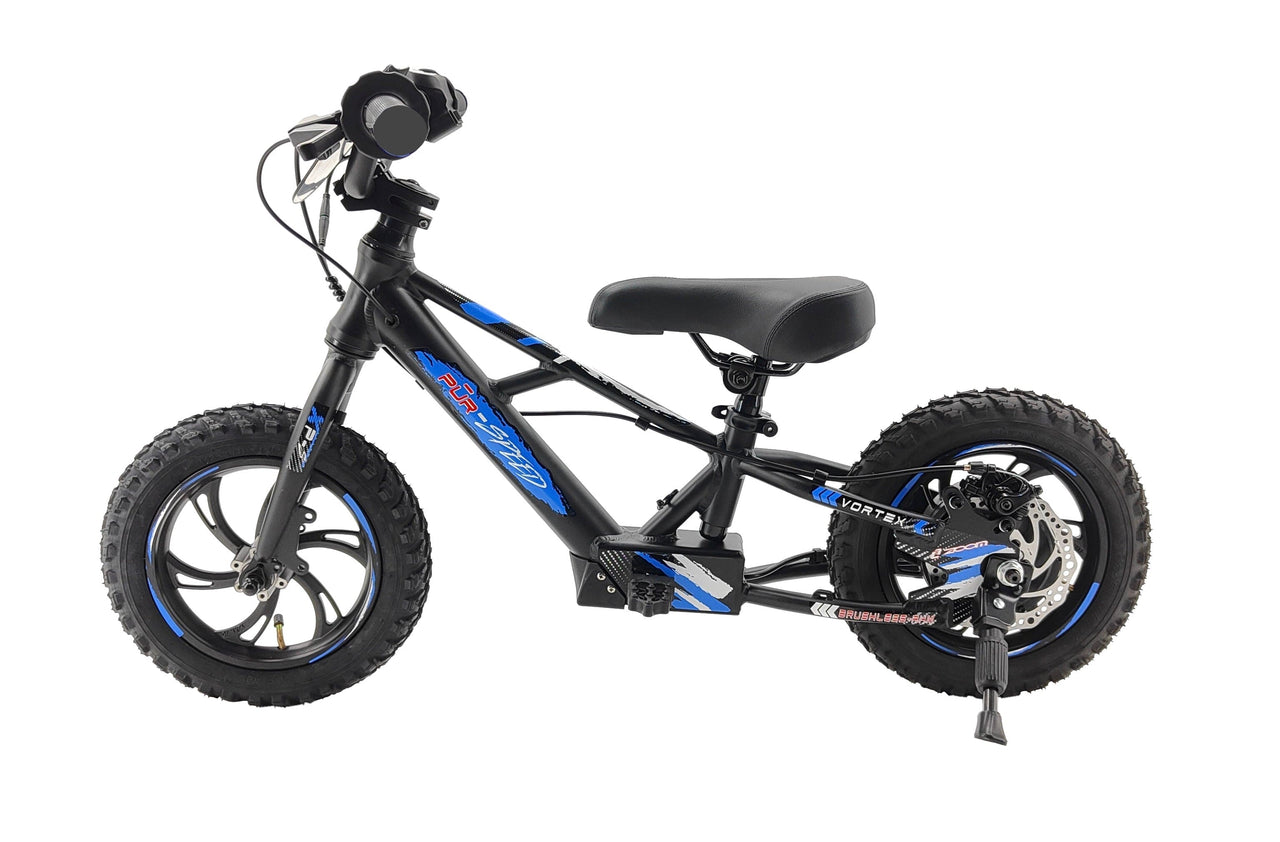 Pῡr-Speed Ēko 12 Electric Balance Bike- 24v/250w with 2.6Ah Battery