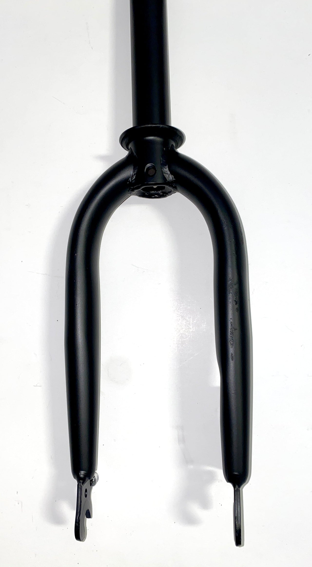 Straight Steel Fork Set- 16" (no suspension) Matte Black | P16-203