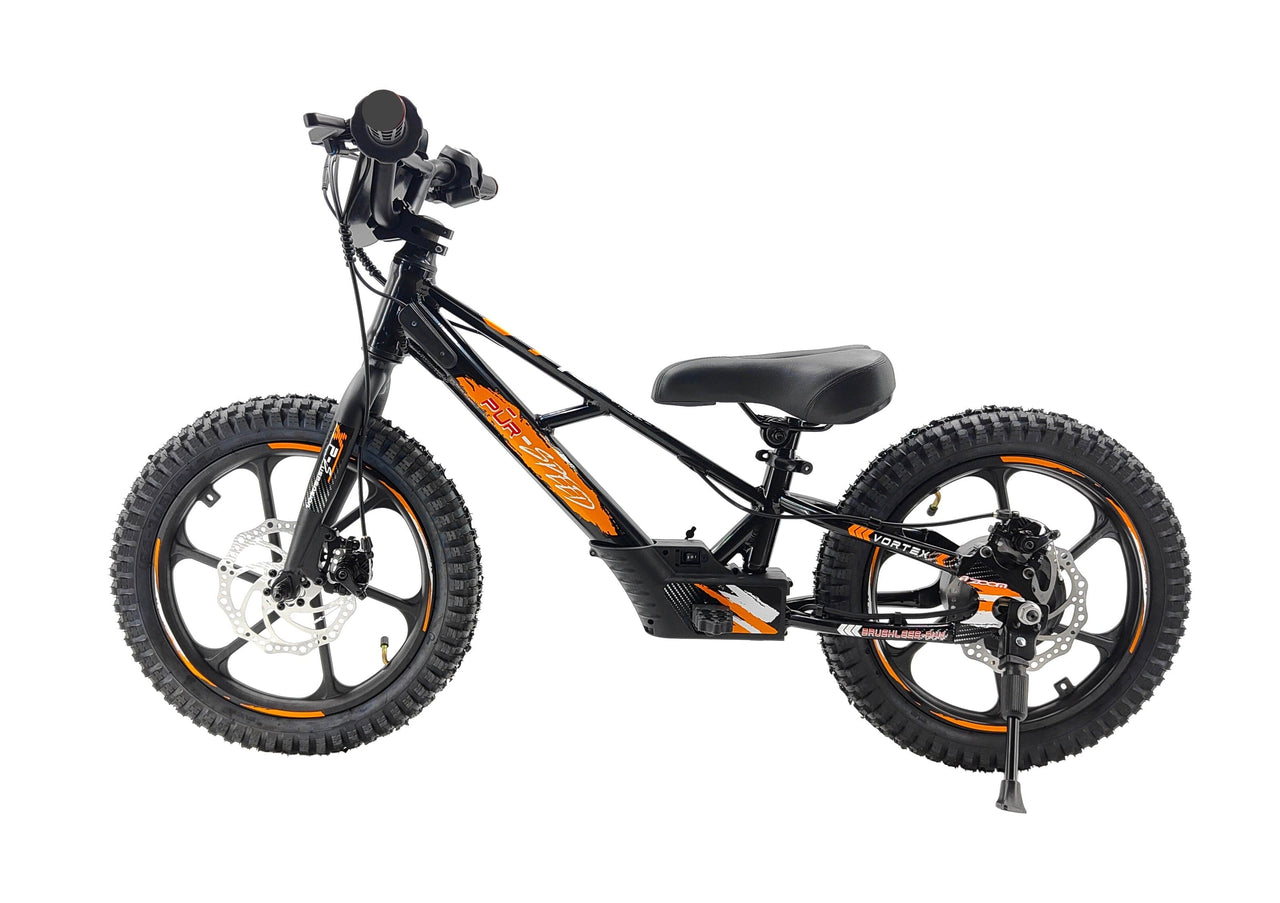 Pῡr-Speed Ēko 16 Electric Balance Bike for Kids- 36v/350w with 5.2Ah Battery