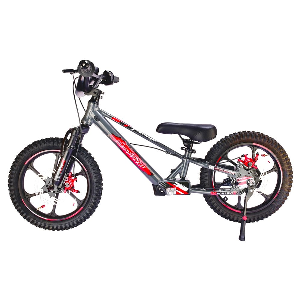 Pῡr-Speed 16" Xtreme Electric Balance Bike | Semi-Hydraulic Brake Calipers | 48v/350w with 4.0Ah Battery