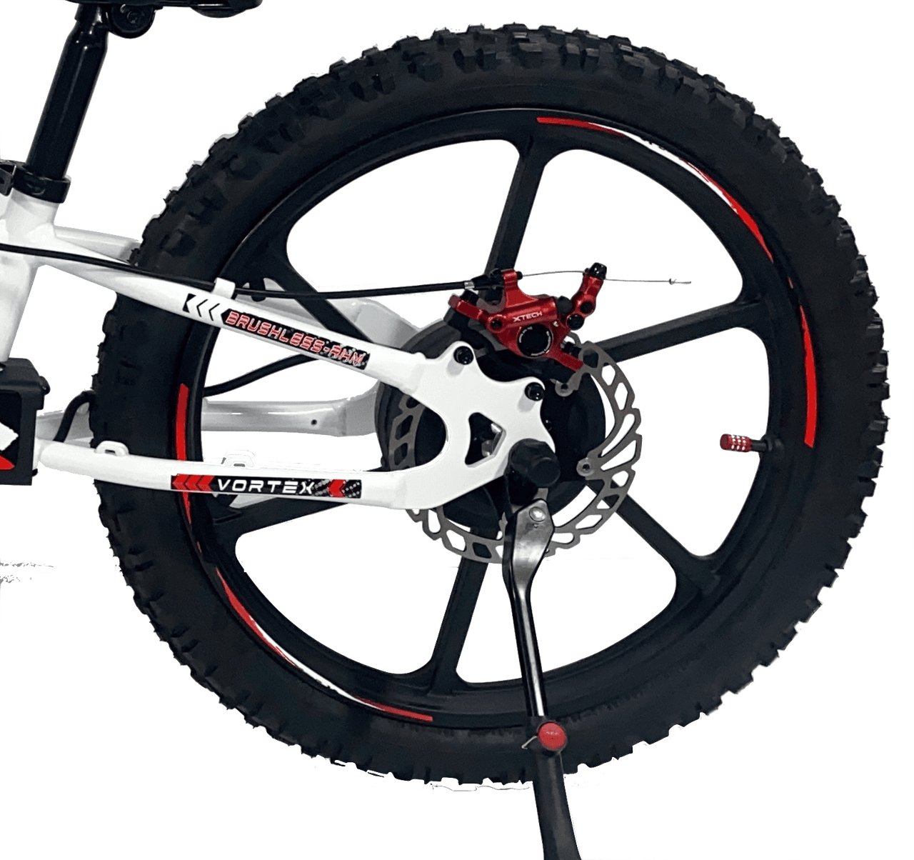 Pῡr-Speed 20" Xtreme Electric Balance Bike | Semi-Hydraulic Brake Calipers | 48v/500w with 4.0Ah Battery