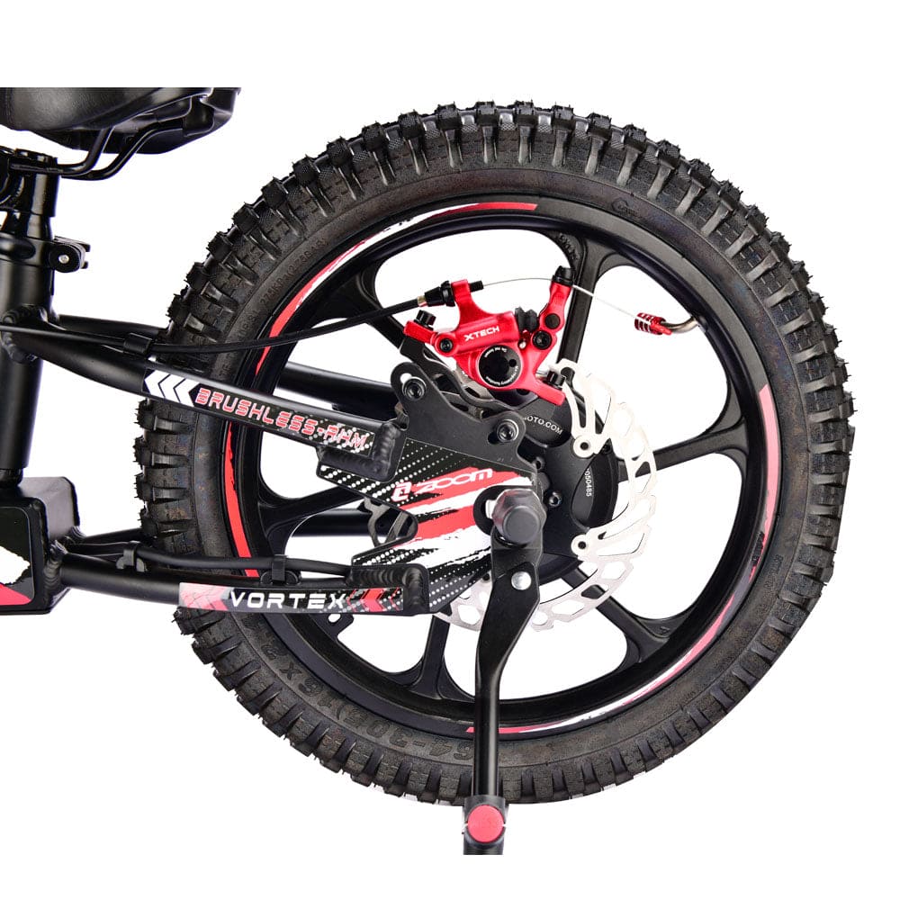 Pῡr-Speed 16" Xtreme Electric Balance Bike | Semi-Hydraulic Brake Calipers | 48v/350w with 4.0Ah Battery