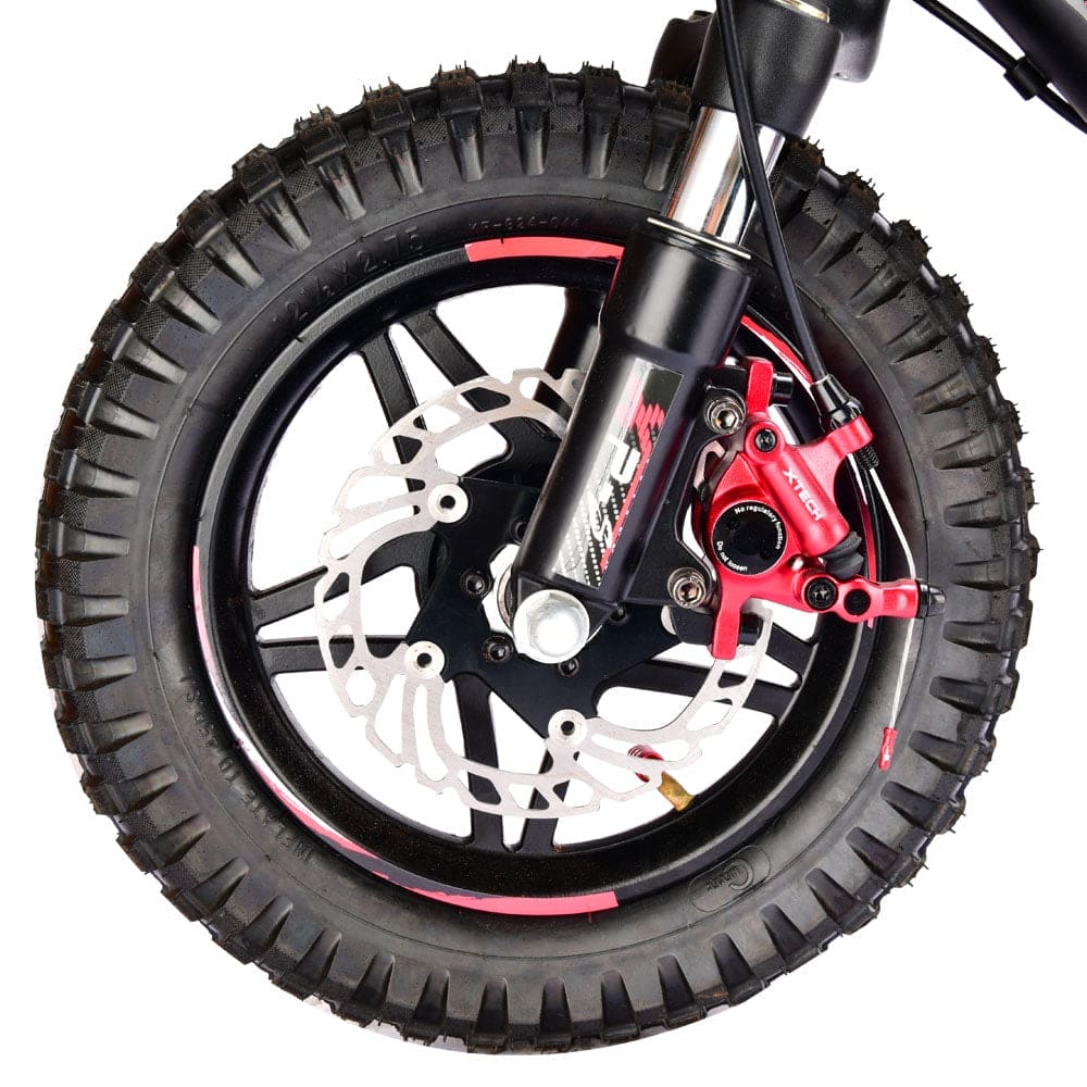 Pῡr-Speed 12" Xtreme Electric Balance Bike | Semi-Hydraulic Brake Calipers | 36v/250w with 4.0Ah Battery