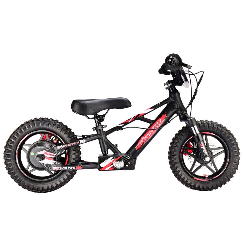 Pῡr-Speed 12" Xtreme Electric Balance Bike | Semi-Hydraulic Brake Calipers | 36v/250w with 4.0Ah Battery
