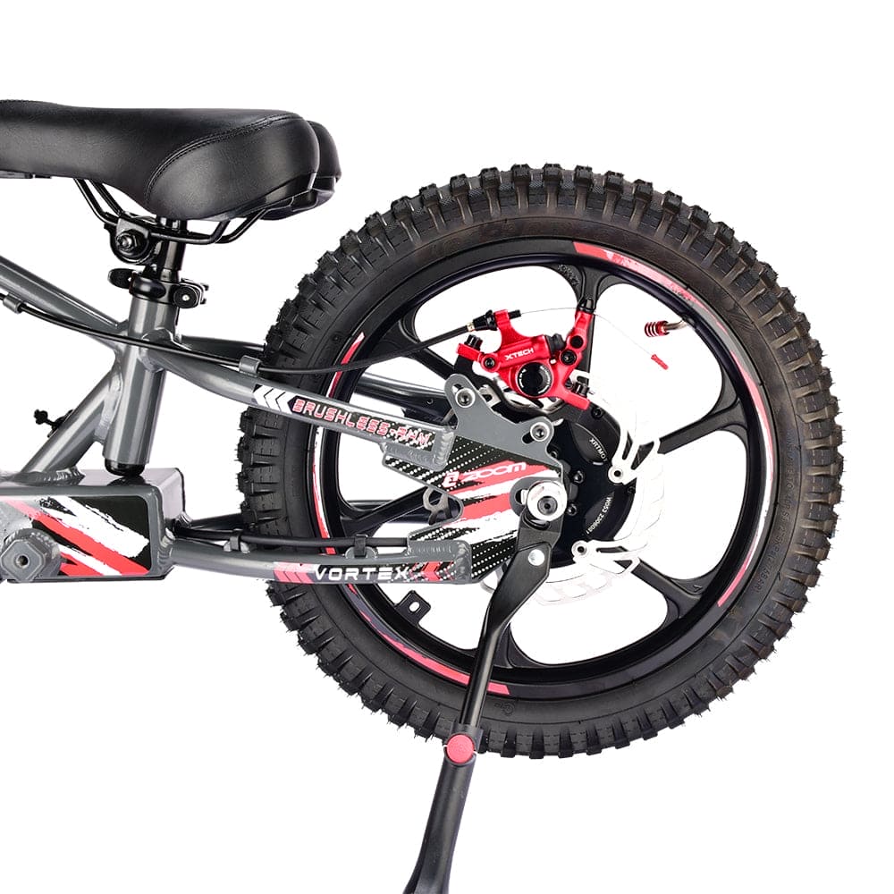 Pῡr-Speed 12" Xtreme Electric Balance Bike | Semi-Hydraulic Brake Calipers | 36v/250w with 4.0Ah Battery