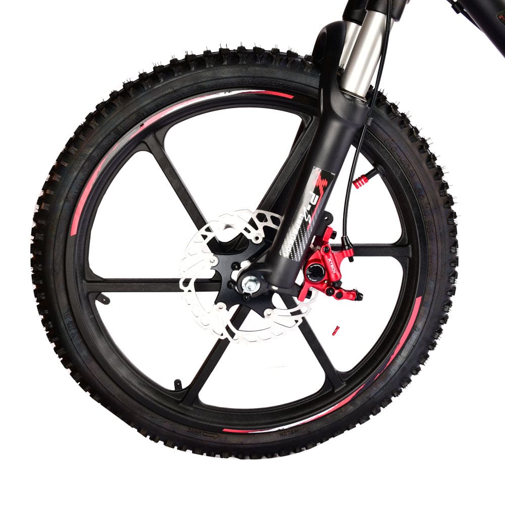 Pῡr-Speed 20" Xtreme Electric Balance Bike | Semi-Hydraulic Brake Calipers | 48v/500w with 4.0Ah Battery