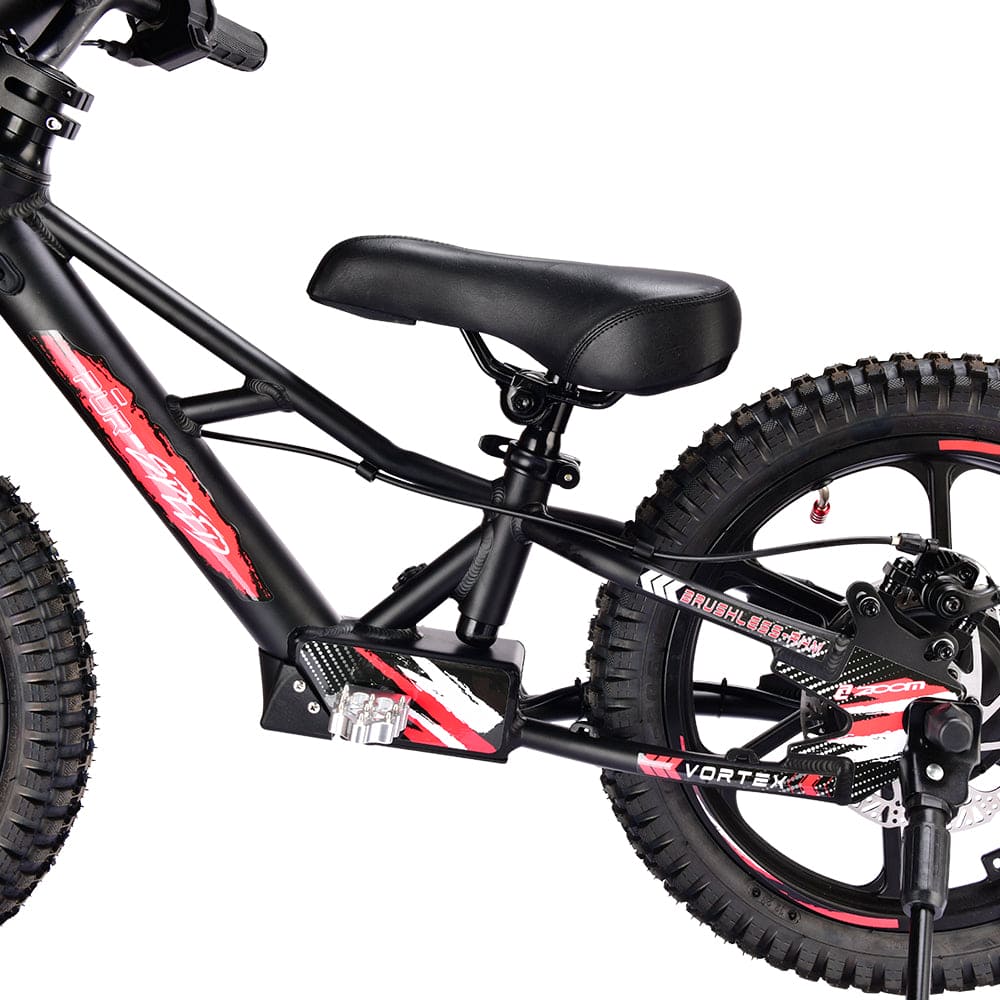 Pῡr-Speed Model 16S Electric Balance Bike for Kids- 36v/350w with 4.0Ah Battery