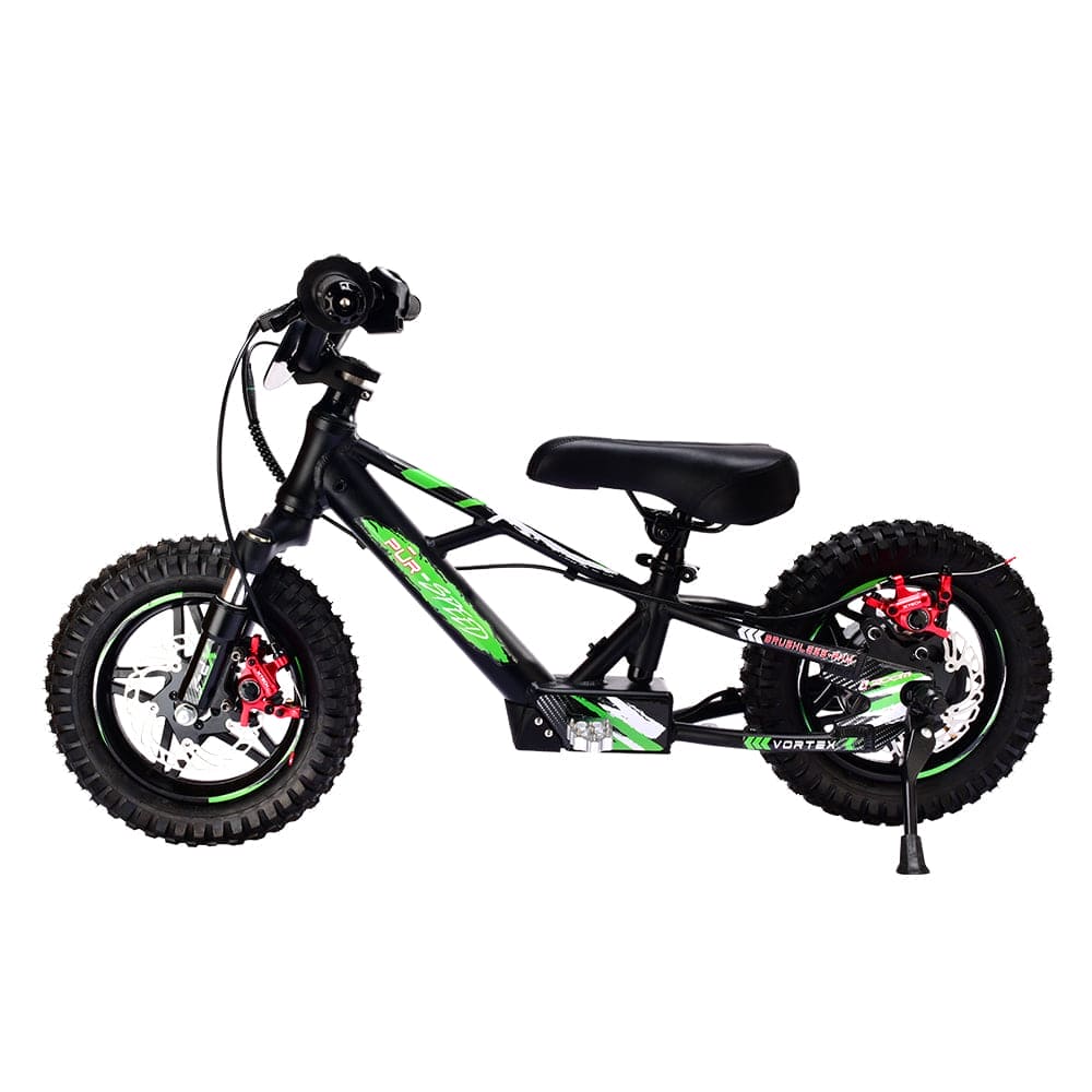 Pῡr-Speed 12" Xtreme Electric Balance Bike | Semi-Hydraulic Brake Calipers | 36v/250w with 4.0Ah Battery