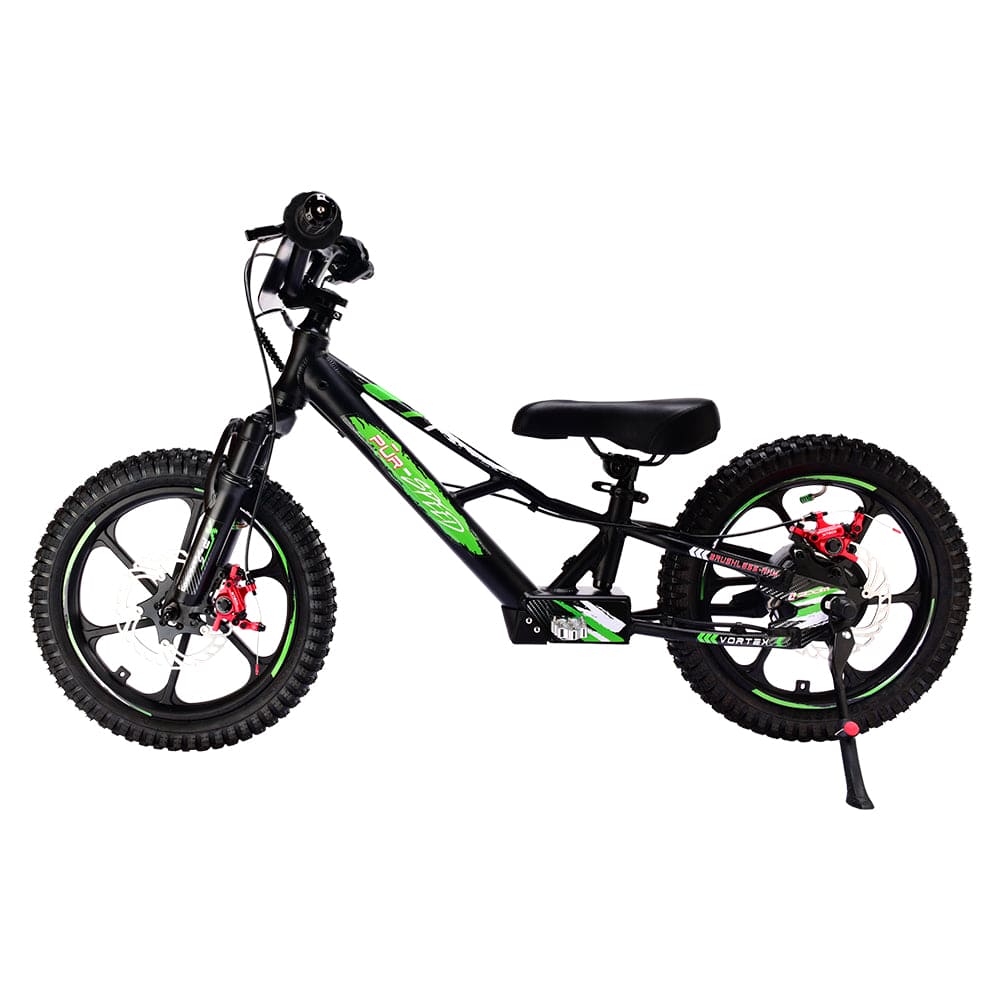 Pῡr-Speed 16" Xtreme Electric Balance Bike | Semi-Hydraulic Brake Calipers | 48v/350w with 4.0Ah Battery
