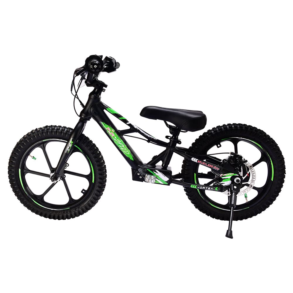 Pῡr-Speed Model 16S Electric Balance Bike for Kids- 36v/350w with 4.0Ah Battery