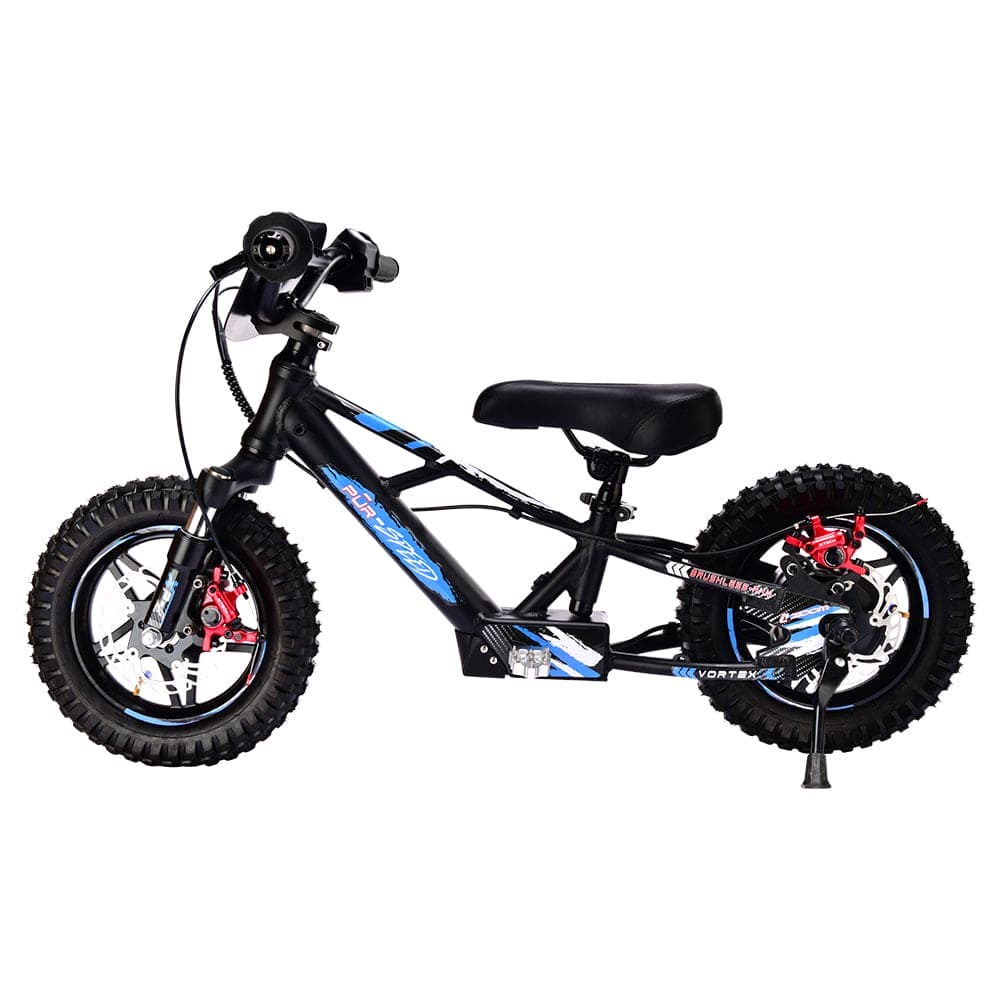 Pῡr-Speed 12" Xtreme Electric Balance Bike | Semi-Hydraulic Brake Calipers | 36v/250w with 4.0Ah Battery