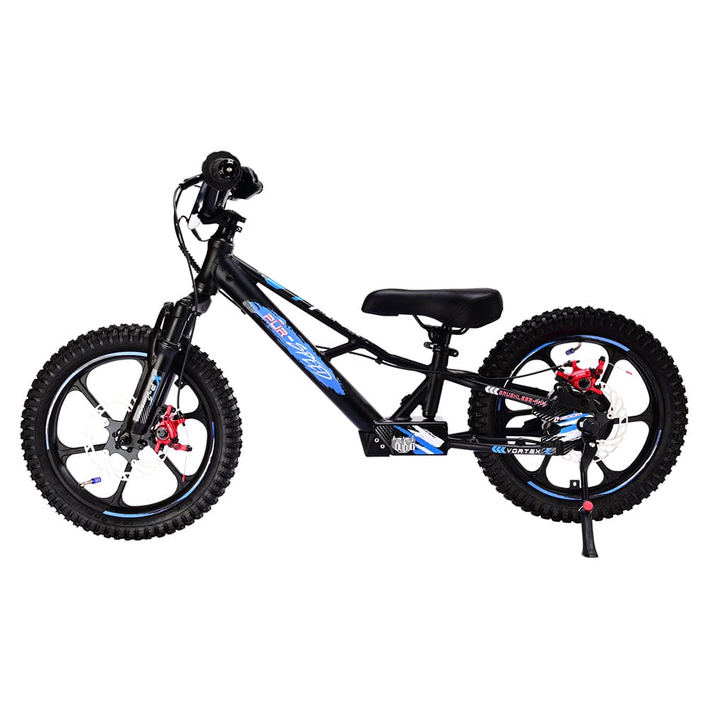 Pῡr-Speed 16" Xtreme Electric Balance Bike | Semi-Hydraulic Brake Calipers | 48v/350w with 4.0Ah Battery