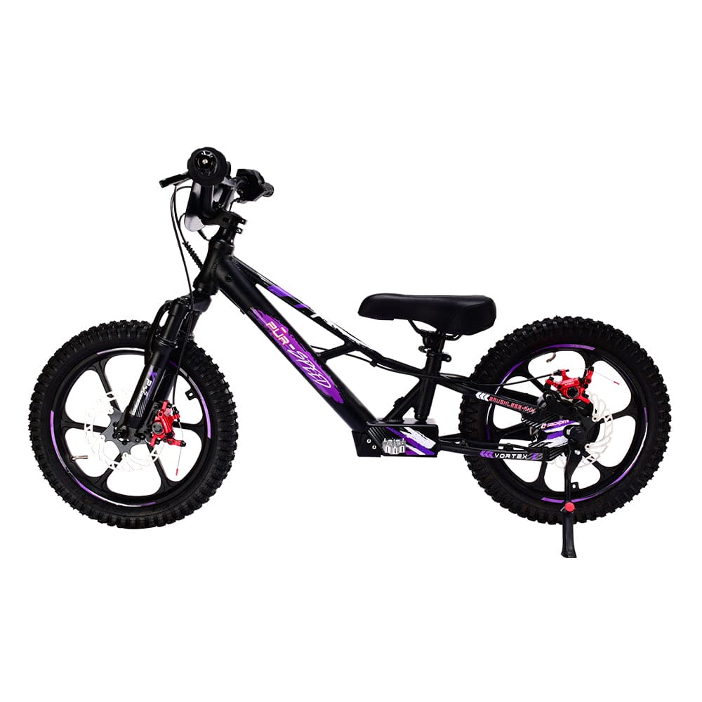 Pῡr-Speed 16" Xtreme Electric Balance Bike | Semi-Hydraulic Brake Calipers | 48v/350w with 4.0Ah Battery