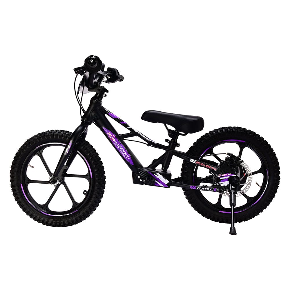 Pῡr-Speed Model 16S Electric Balance Bike for Kids- 36v/350w with 4.0Ah Battery
