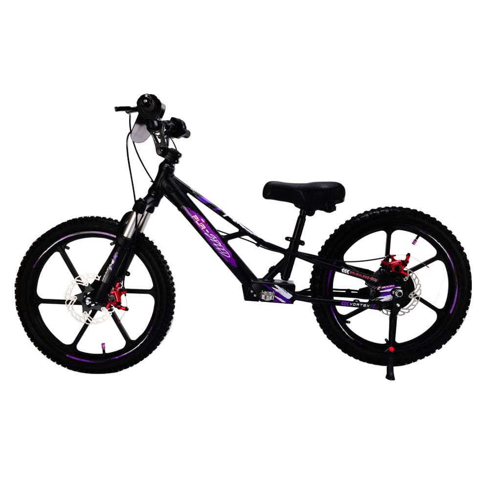 Pῡr-Speed 20" Xtreme Electric Balance Bike | Semi-Hydraulic Brake Calipers | 48v/500w with 4.0Ah Battery