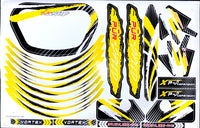 Thumbnail for Graphics Kit- YELLOW Fits Pūr-Speed Electric Balance Bikes With 16