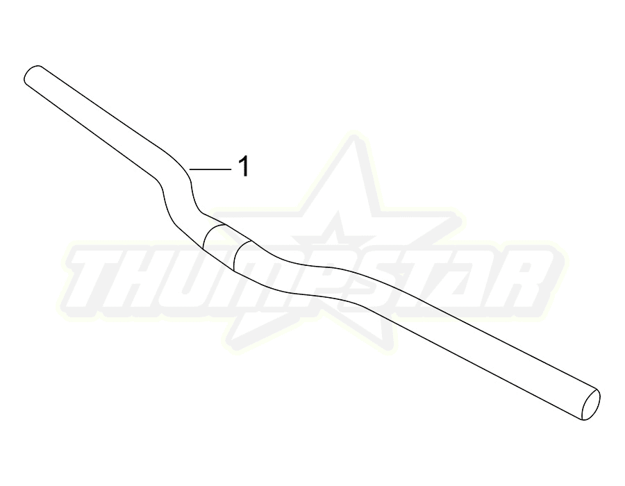 Handlebar- (22mm x 520mm) Thumpstar TSE12 and TSE16 | TS-7816