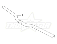 Thumbnail for Handlebar- (22mm x 520mm) Thumpstar TSE12 and TSE16 | TS-7816