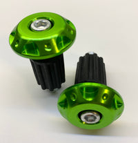 Thumbnail for Handlebar End Caps- GREEN For Pūr-Speed Handlebars | P99-111