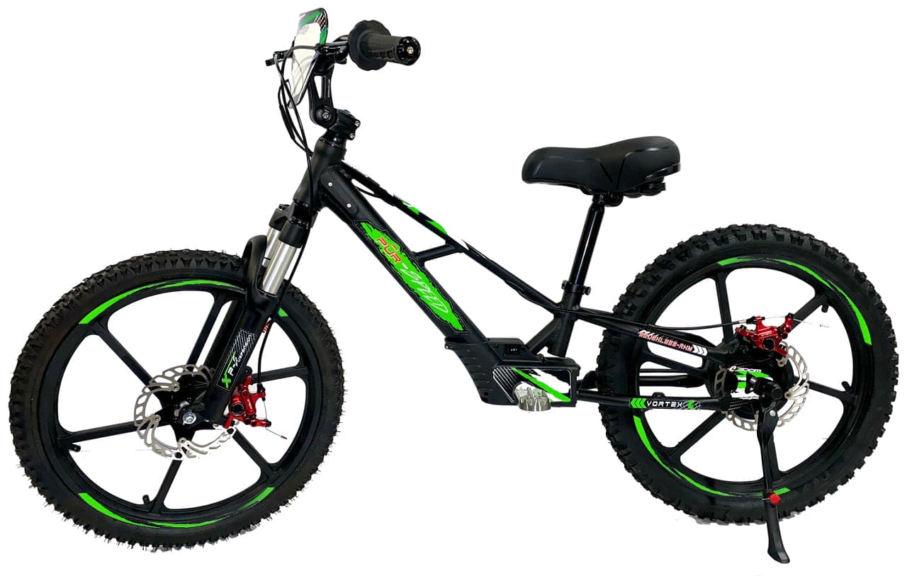 Pῡr-Speed 20" Xtreme Electric Balance Bike | Semi-Hydraulic Brake Calipers | 48v/500w with 4.0Ah Battery