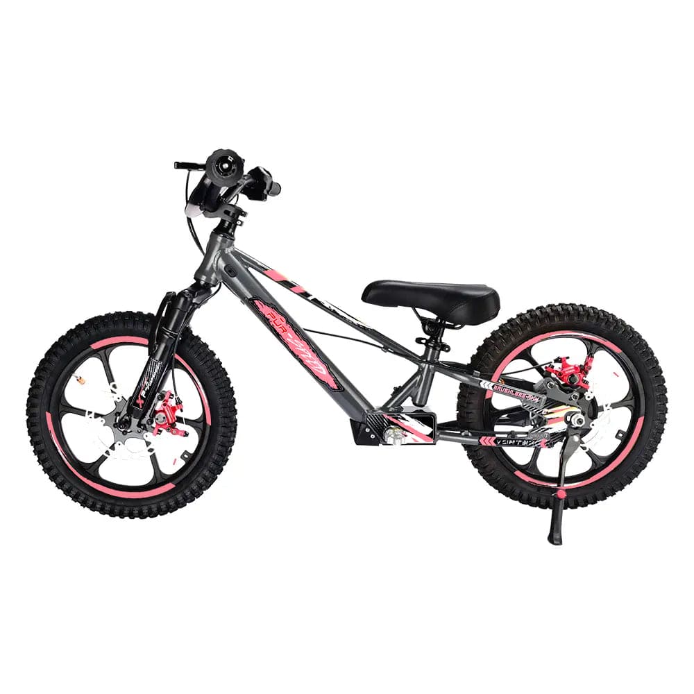 Pῡr-Speed 16" Xtreme Electric Balance Bike | Semi-Hydraulic Brake Calipers | 48v/350w with 4.0Ah Battery