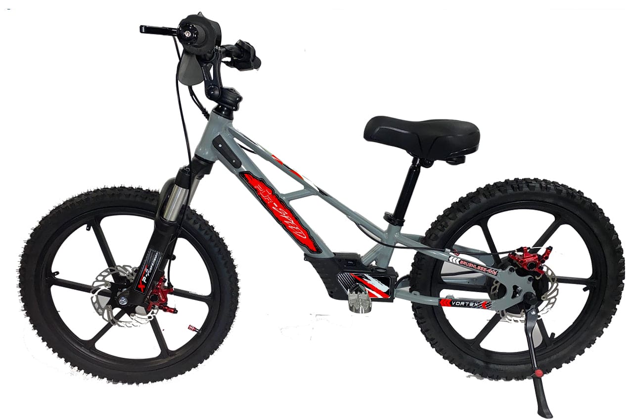 Pῡr-Speed 20" Xtreme Electric Balance Bike | Semi-Hydraulic Brake Calipers | 48v/500w with 4.0Ah Battery