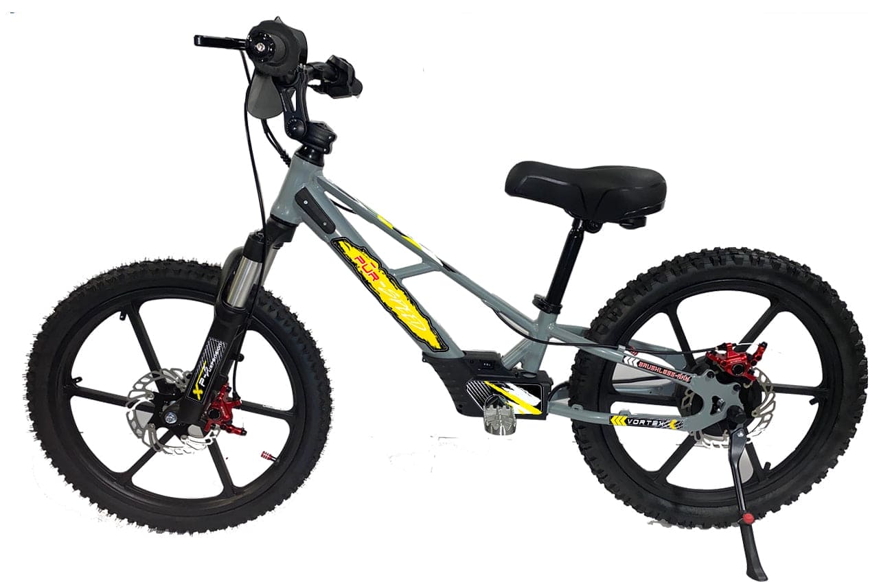 Pῡr-Speed 20" Xtreme Electric Balance Bike | Semi-Hydraulic Brake Calipers | 48v/500w with 4.0Ah Battery