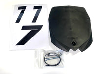 Thumbnail for Number Plate- Black (Plastic) With Number Decals | P12-212