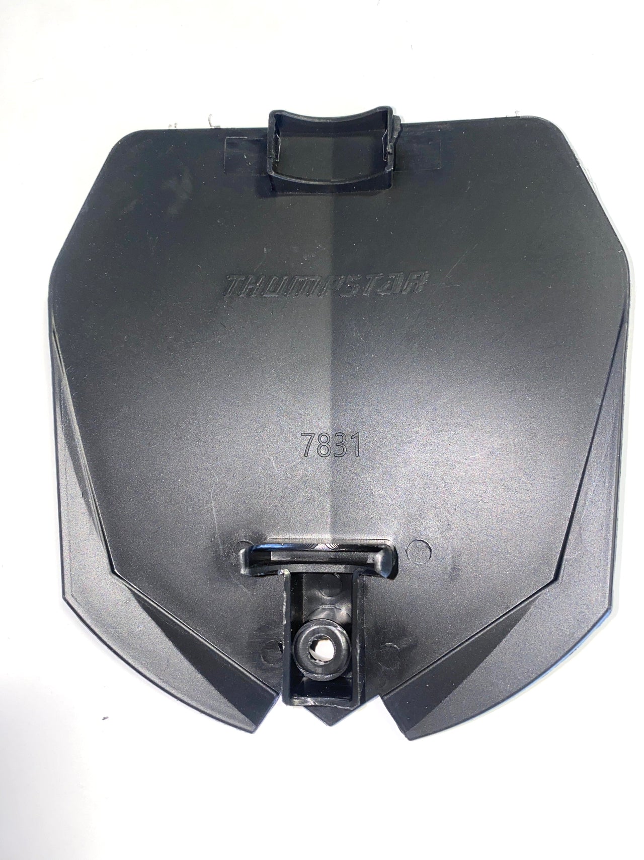 Number Plate- Black (Plastic) With Number Decals | P12-212