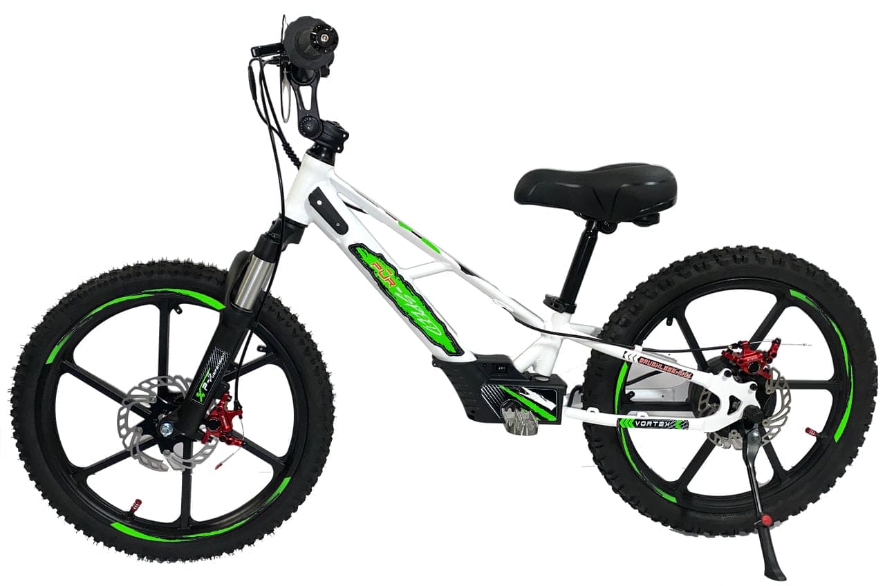 Pῡr-Speed 20" Xtreme Electric Balance Bike | Semi-Hydraulic Brake Calipers | 48v/500w with 4.0Ah Battery