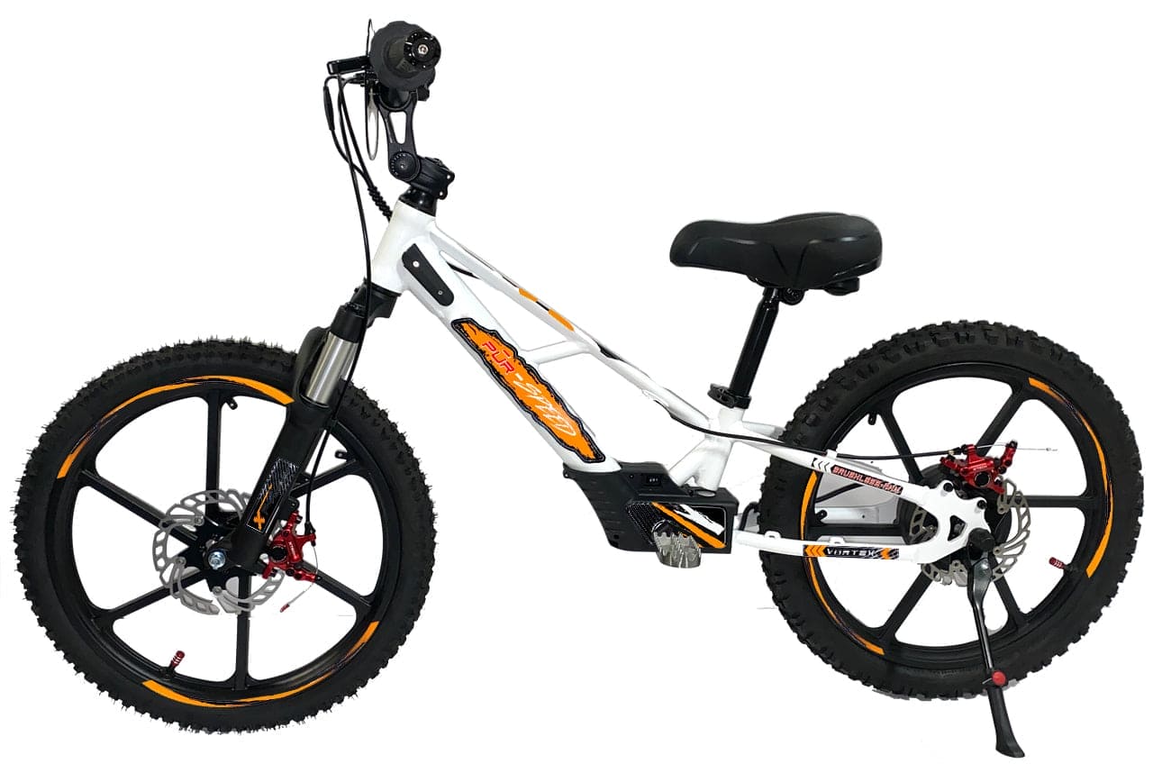 Pῡr-Speed 20" Xtreme Electric Balance Bike | Semi-Hydraulic Brake Calipers | 48v/500w with 4.0Ah Battery