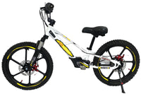 Thumbnail for electric bike for kids White and Yellow