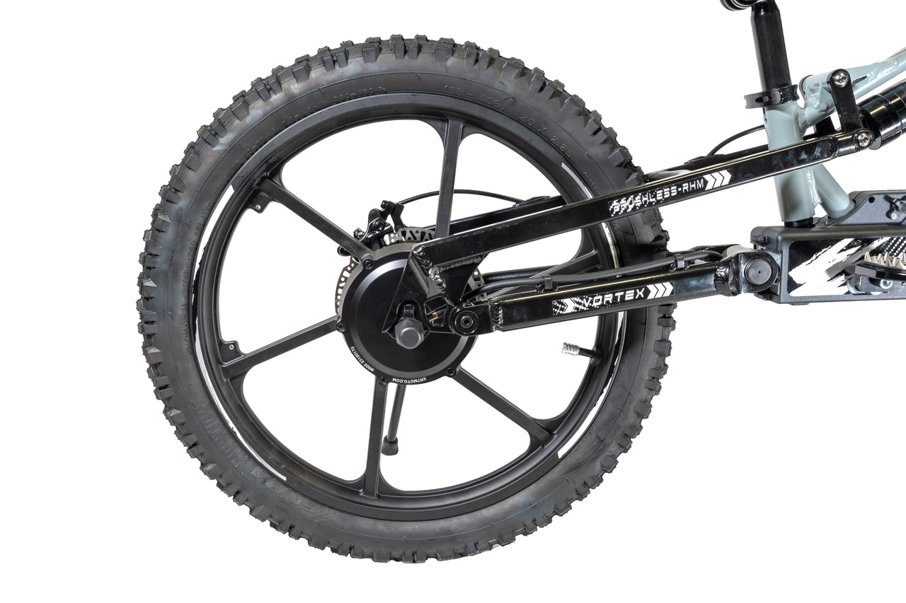 Pῡr-Speed 20" Xtreme ULTRA Electric Balance Bike with FULL SUSPENSION, 52v/500w Motor and 5.0Ah Battery