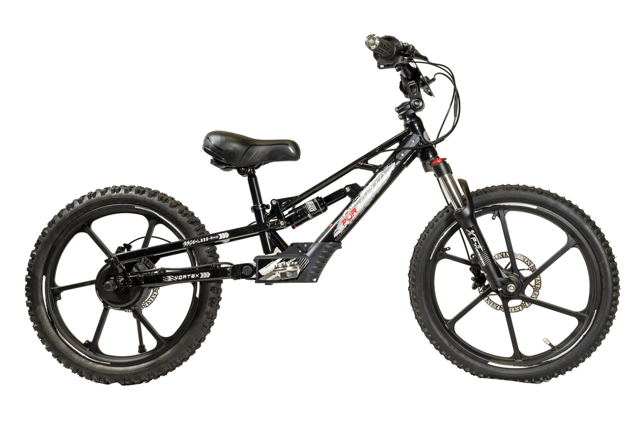 Pῡr-Speed 20" Xtreme ULTRA Electric Balance Bike with FULL SUSPENSION, 52v/500w Motor and 5.0Ah Battery