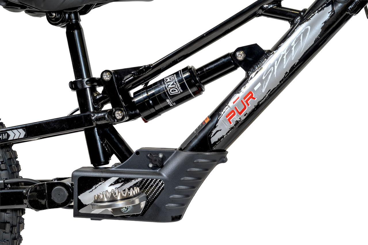 Pῡr-Speed 20" Xtreme ULTRA Electric Balance Bike with FULL SUSPENSION, 52v/500w Motor and 5.0Ah Battery