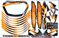 Thumbnail for Graphics Kit- ORANGE  Fits Pūr-Speed Electric Balance Bikes With 12
