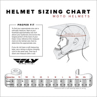 Thumbnail for Children's BMX Helmet- FLY Rayce (Size Adult XS) NAVY/ORANGE/RED
