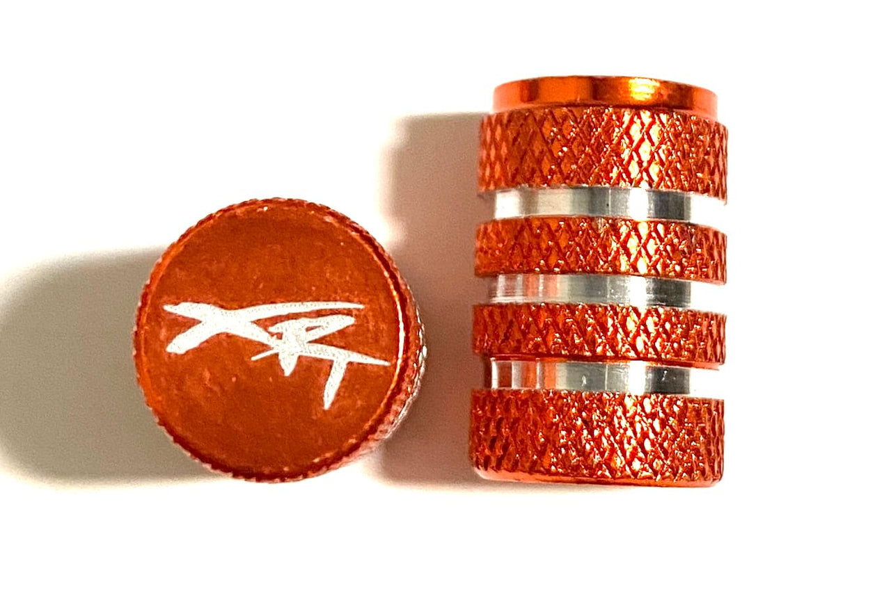 Valve Stem Cap- Anodized (Orange) | P99-125