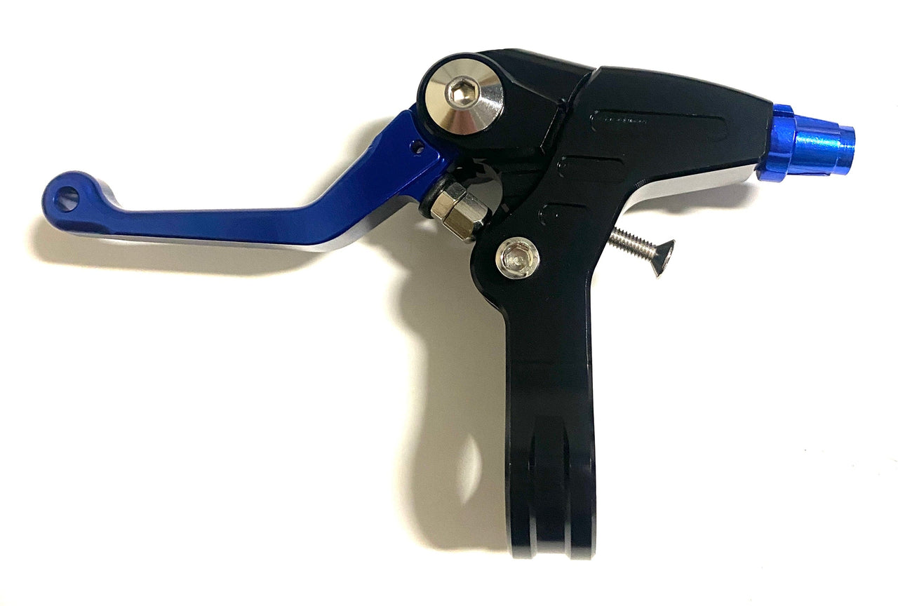 Brake Lever- CNC Foldable (Anodized) BLUE (Left Side)| P99-139