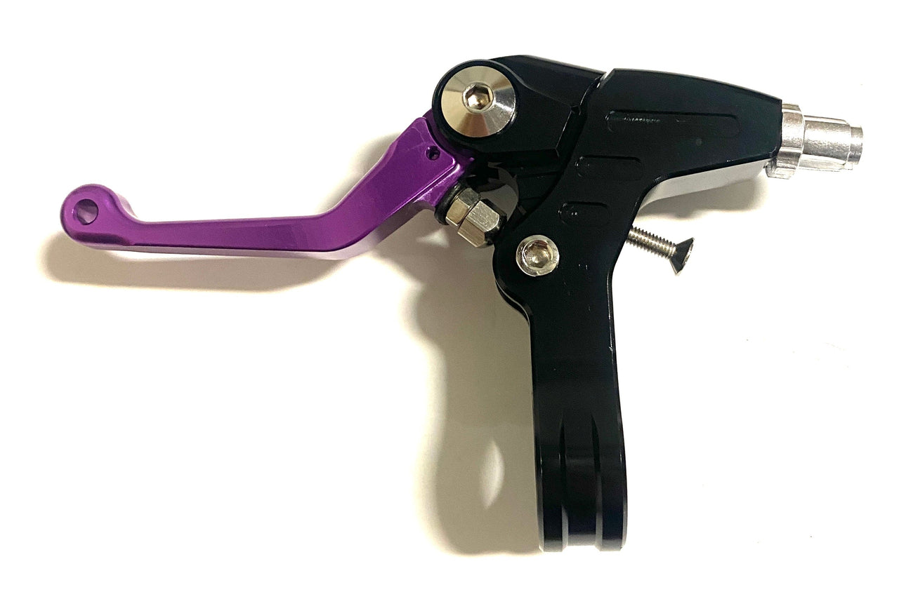 Brake Lever- CNC Foldable (Anodized) PURPLE (Left Side)| P99-142