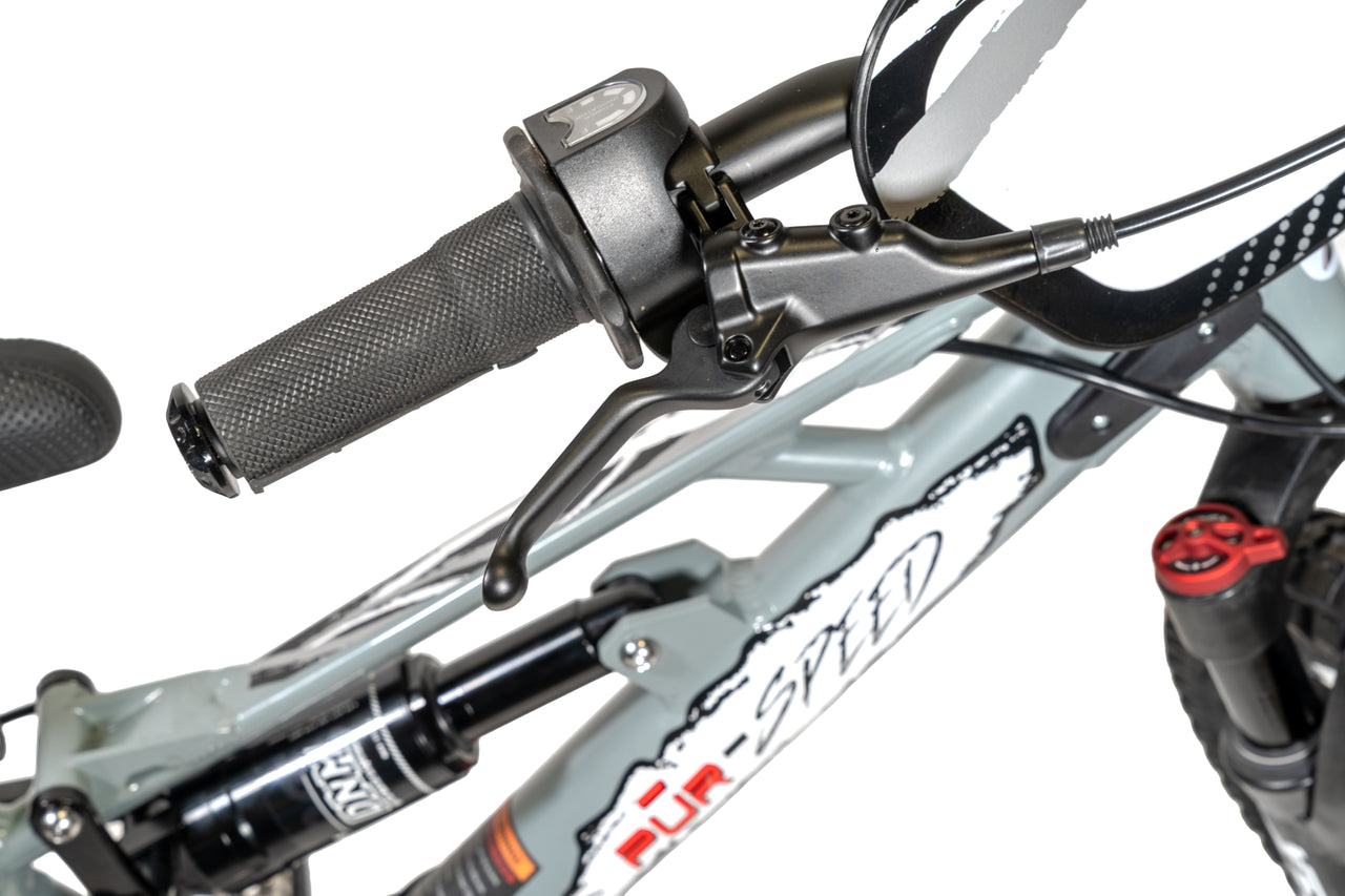 Pῡr-Speed 20" Xtreme ULTRA Electric Balance Bike with FULL SUSPENSION, 52v/500w Motor and 5.0Ah Battery