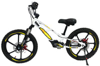 Thumbnail for electric bike for kids White and Yellow